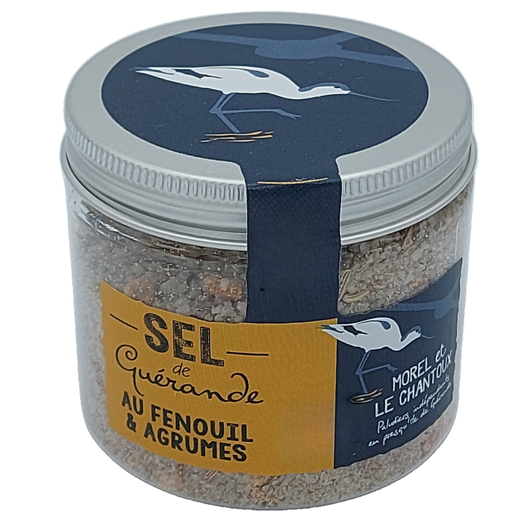 Graues Meersalz mit Fenchel und Zitrusfrüchte