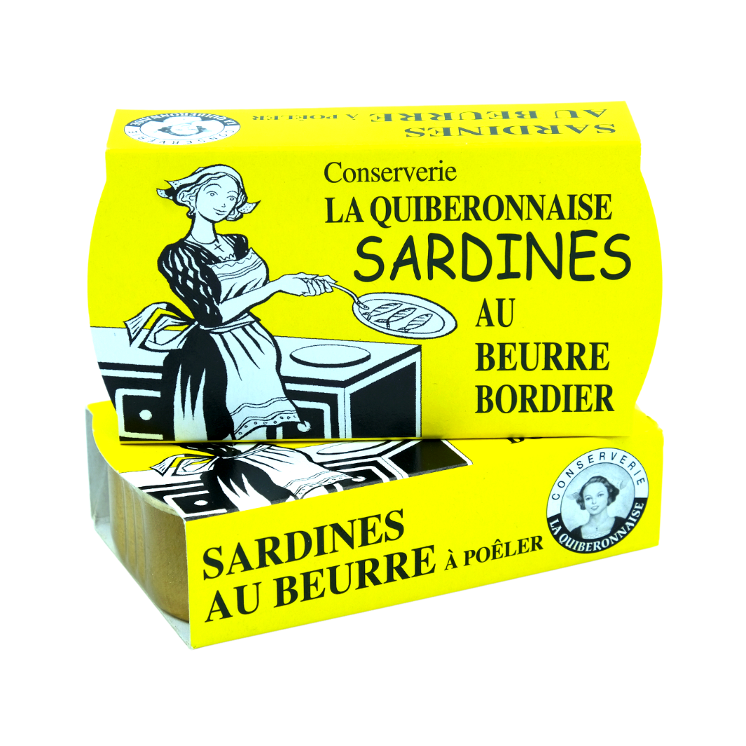 Sardinen mit Bordier Butter