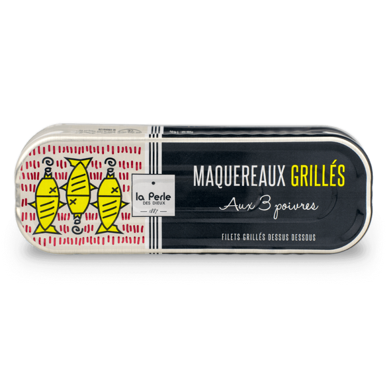 Makrelenfilets gegrillt mit dreierlei Pfeffer